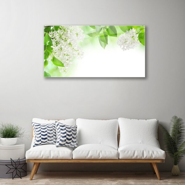Obraz na skle Plátky rastlina príroda 100x50 cm 2 Prívesky