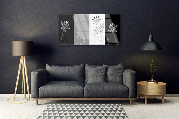 Obraz na skle Abstrakcia umenie 100x50 cm 4 Prívesky