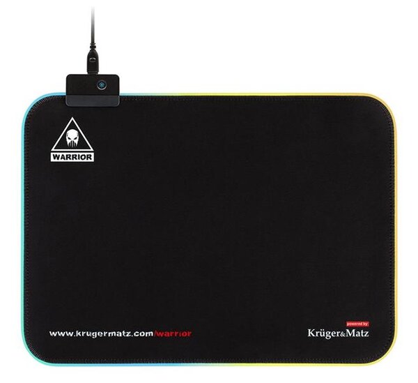 Podsvietená podložka pod myš 350 x 250 Kruger&Matz Warrior I