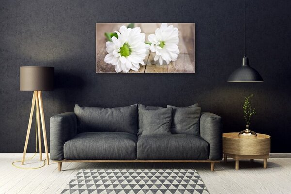 Obraz na skle Kvety rastlina príroda 100x50 cm 2 Prívesky