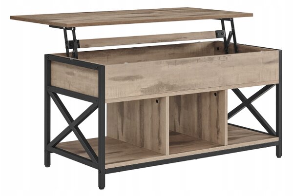 Konferenčný stolík TAYLOR SONOMA s výsuvnou doskou 100x50 cm