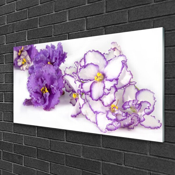 Obraz na skle Kvet rastlina príroda 100x50 cm 2 Prívesky