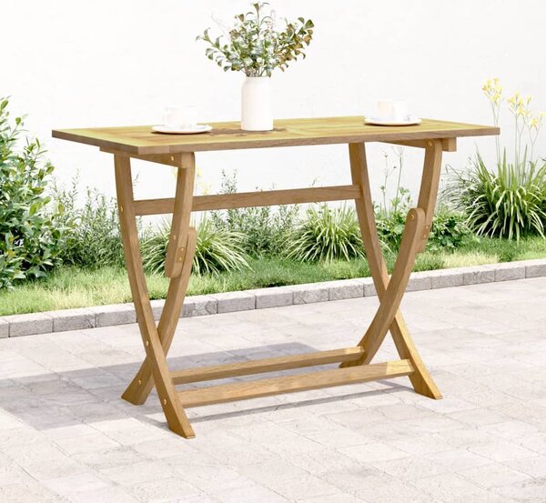 Skladací záhradný stôl 110x55x75 cm akáciový masív