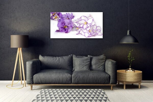 Obraz na skle Kvet rastlina príroda 100x50 cm 2 Prívesky