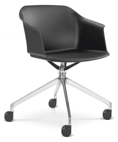 LD SEATING - Stolička WAVE 030,F75-N6 celoplastová