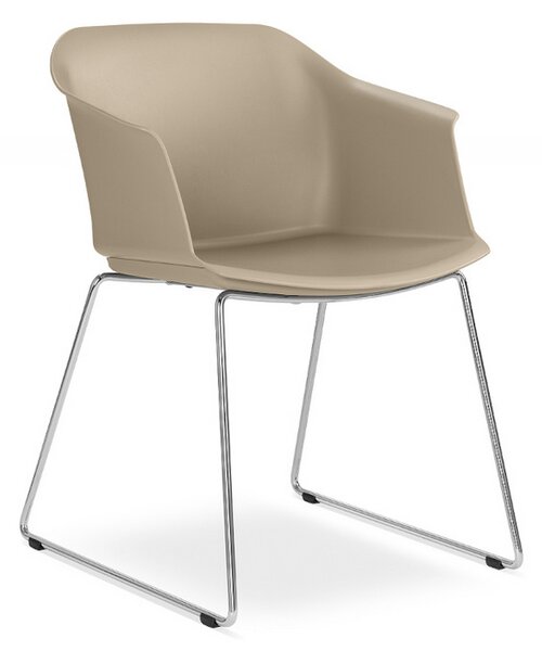 LD SEATING - Stolička WAVE 030-Q Celoplastová