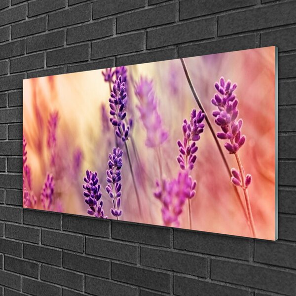 Skleneny obraz Kvety rastlina príroda 100x50 cm 2 Prívesky