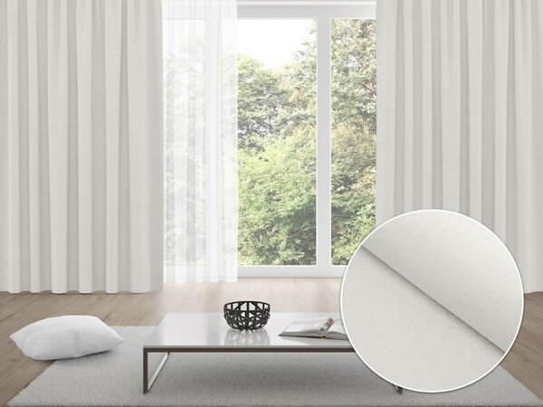 Biante Zatemňovací záves Blackout BKS-403 Svetlo sivobéžový - šírka 140 cm 140x170 cm