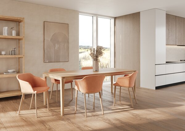 LD SEATING - Stolička WAVE 033-WP