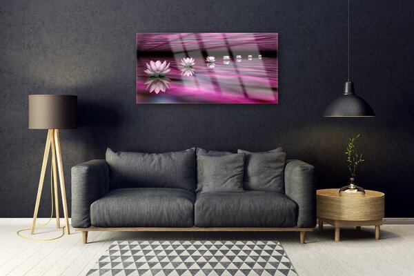 Skleneny obraz Kvety rastlina príroda 100x50 cm 2 Prívesky