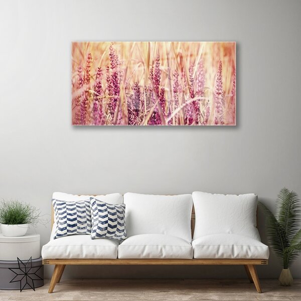 Skleneny obraz Pšenica rastlina príroda 100x50 cm 2 Prívesky