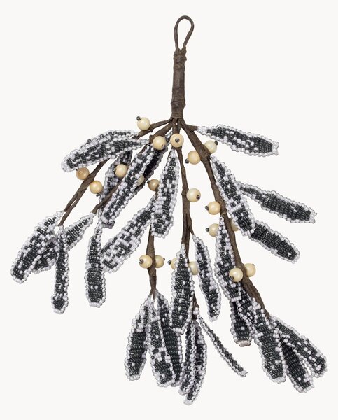 Ručne vyrobená vianočná dekorácia Mistletoe