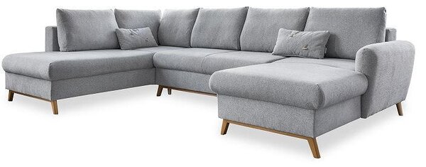 SEDACIA SÚPRAVA, textil, svetlosivá MID.YOU - Sedačky, Online Only