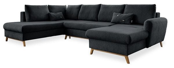 SEDACIA SÚPRAVA, textil, tmavosivá MID.YOU - Sedačky, Online Only