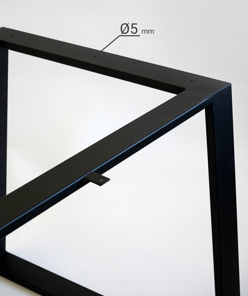 Podnožie k jedálenskému stolu Mirror s podperami 1300 x 600