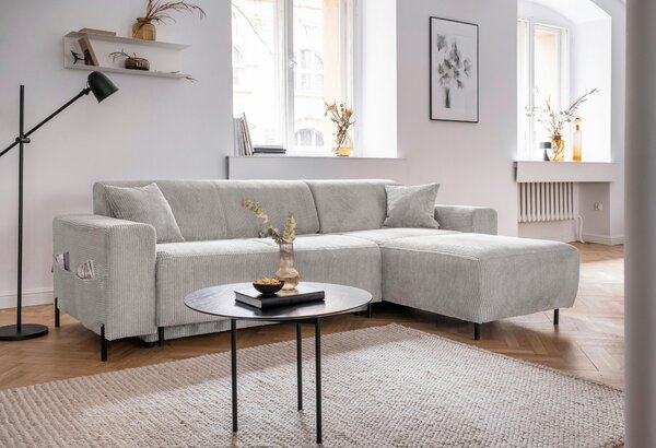 ROHOVÁ SEDAČKA, textil, béžová MID.YOU - Sedačky, Online Only