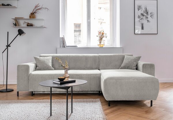 ROHOVÁ SEDAČKA, textil, béžová MID.YOU - Sedačky, Online Only