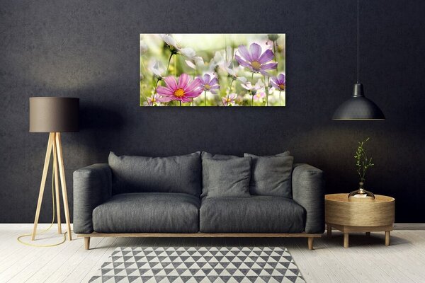 Skleneny obraz Kvety rastlina príroda 100x50 cm 2 Prívesky