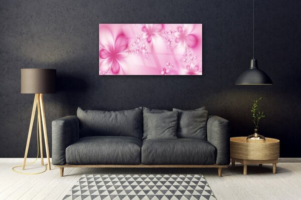 Skleneny obraz Abstrakcia umenie 100x50 cm 2 Prívesky