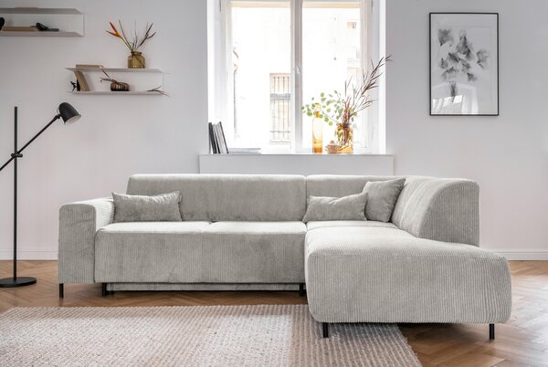 ROHOVÁ SEDAČKA, textil, béžová MID.YOU - Sedačky, Online Only