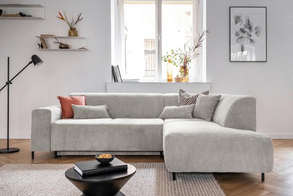 ROHOVÁ SEDAČKA, textil, béžová MID.YOU - Sedačky, Online Only