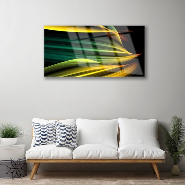 Skleneny obraz Abstrakcia umenie 100x50 cm 2 Prívesky
