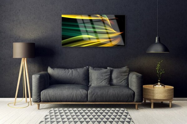 Skleneny obraz Abstrakcia umenie 100x50 cm 2 Prívesky