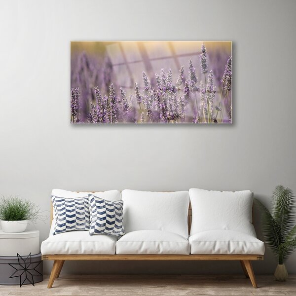 Skleneny obraz Kvety rastlina príroda 100x50 cm 2 Prívesky