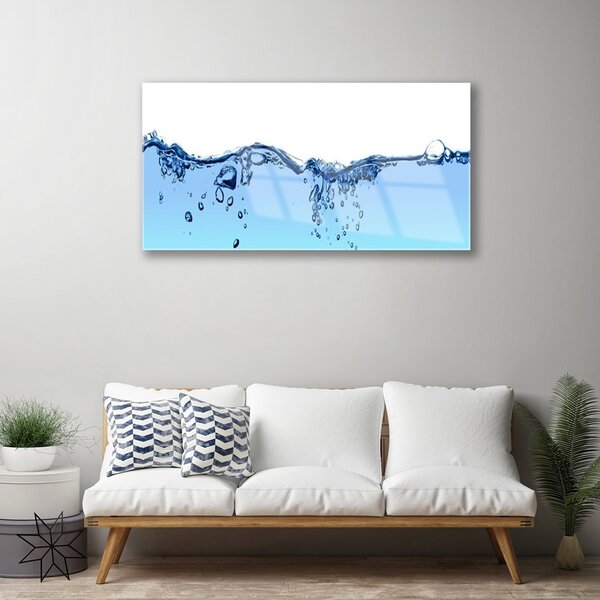 Skleneny obraz Voda umenie 100x50 cm 2 Prívesky