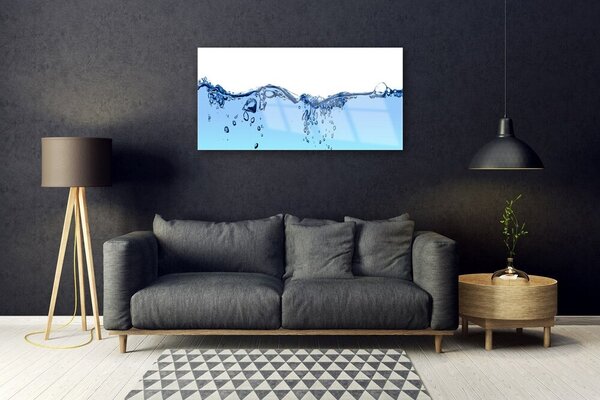 Skleneny obraz Voda umenie 100x50 cm 2 Prívesky