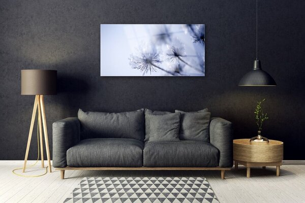 Skleneny obraz Púpava rastlina 100x50 cm 2 Prívesky