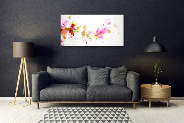 Skleneny obraz Abstrakcia umenie 100x50 cm 2 Prívesky