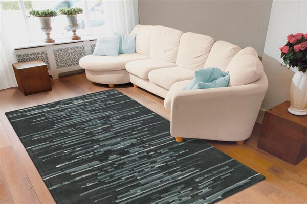 PLOCHO TKANÝ KOBEREC, 170/240 cm antracitová Kayoom - Online Only bytové doplnky, Online Only