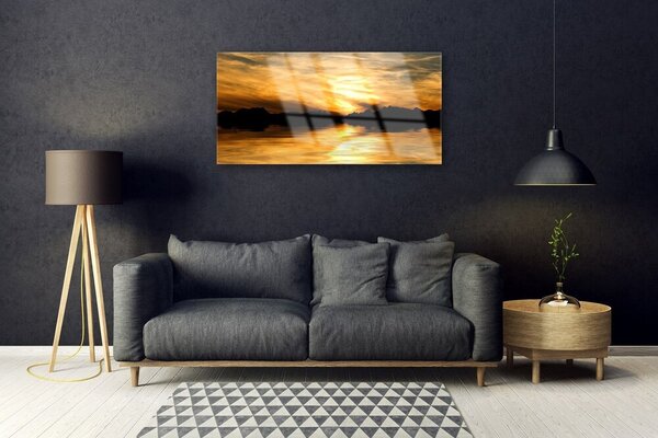Skleneny obraz Abstrakcia umenie 100x50 cm 2 Prívesky