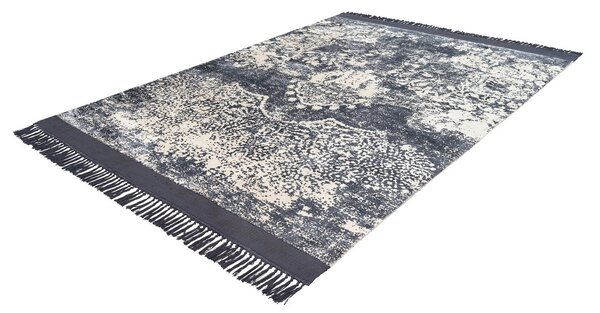 PLOCHO TKANÝ KOBEREC, 80/150 cm sivá, biela - Online Only bytové doplnky, Online Only