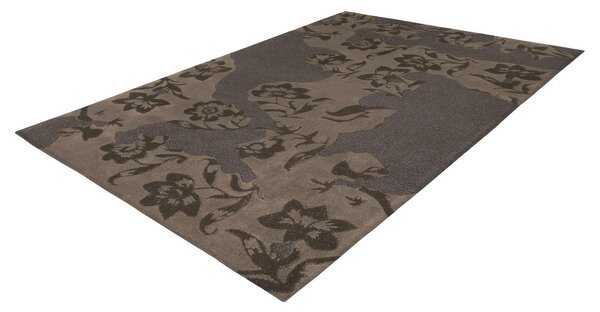 PLOCHO TKANÝ KOBEREC, 140/200 cm sivá, taupe Kayoom - Online Only bytové doplnky, Online Only