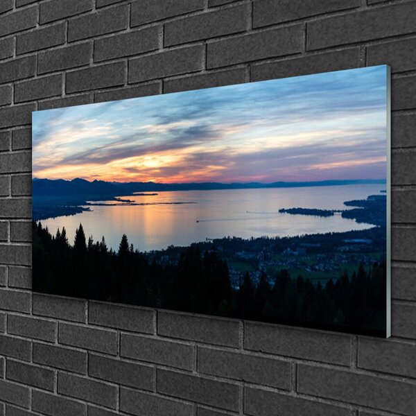 Skleneny obraz Oceán pláž príroda 100x50 cm 2 Prívesky