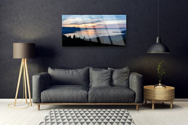 Skleneny obraz Oceán pláž príroda 100x50 cm 2 Prívesky