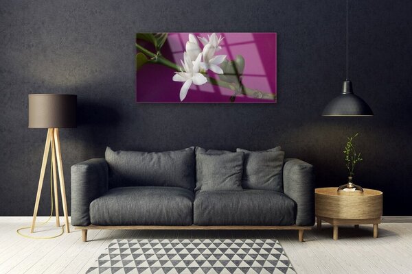 Skleneny obraz Kvety úhonky príroda 100x50 cm 2 Prívesky