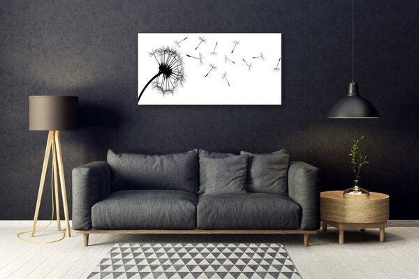Skleneny obraz Púpava kvet 100x50 cm 2 Prívesky