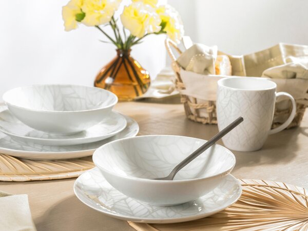 KOMBINOVANÝ SERVIS, 16-dielne, porcelán Creatable - Online Only bytové doplnky, Online Only
