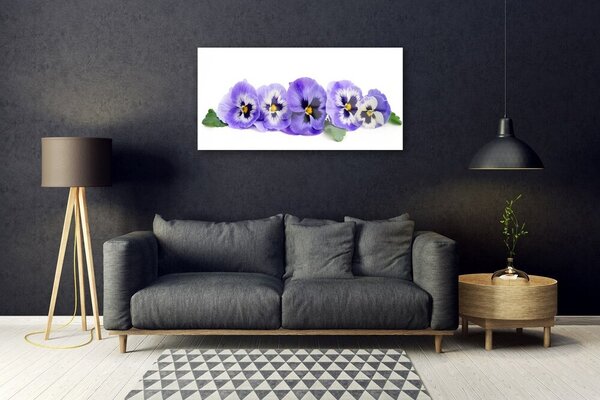 Skleneny obraz Plátky kvet sirôtky 100x50 cm 2 Prívesky