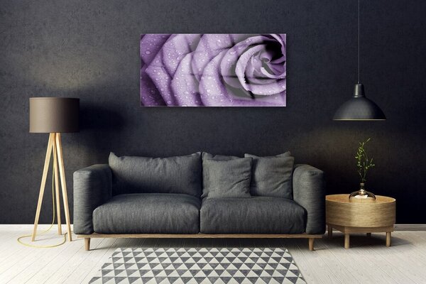 Skleneny obraz Ruže kvet rastlina 100x50 cm 2 Prívesky