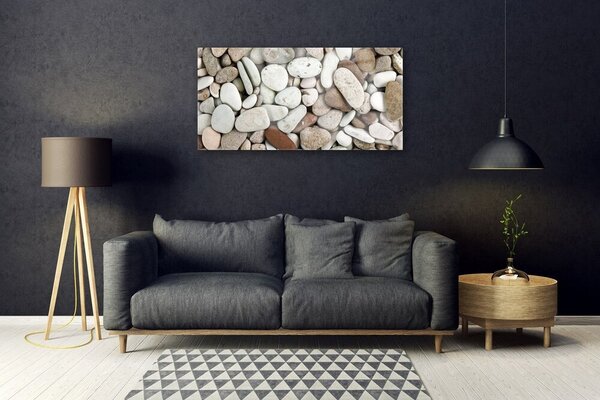 Skleneny obraz Kamene dekoračné kamienky 100x50 cm 2 Prívesky