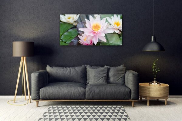 Skleneny obraz Kvety rastlina príroda 100x50 cm 2 Prívesky