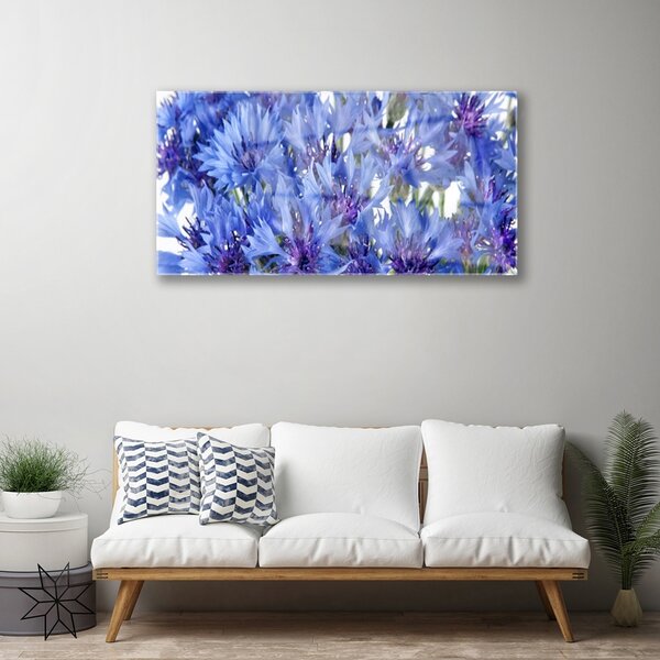 Skleneny obraz Kvety rastlina príroda 100x50 cm 2 Prívesky