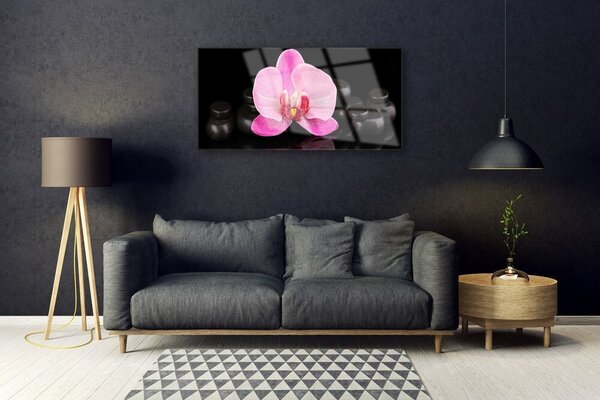 Skleneny obraz Kvet kamene rastlina 100x50 cm 4 Prívesky