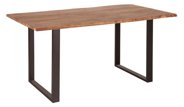 Jedálenský stôl MAMMUT 160 cm 26 mm divoké akáciové drevo