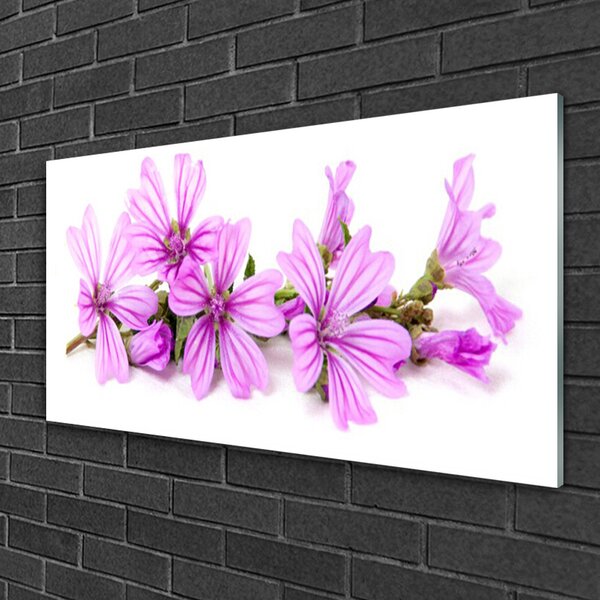 Skleneny obraz Kvety rastlina príroda 100x50 cm 2 Prívesky