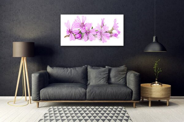 Skleneny obraz Kvety rastlina príroda 100x50 cm 2 Prívesky